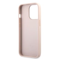 GUHCP13L4GDPI Guess PU 4G Printed Stripe Case for iPhone 13 Pro Pink цена и информация | Чехлы для телефонов | hansapost.ee