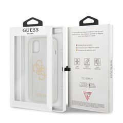 GUHCP13SPCUGL4GTR Guess TPU Big 4G Full Glitter Case for iPhone 13 Mini Transparent цена и информация | Чехлы для телефонов | hansapost.ee