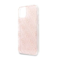 Guess case for Samsung Galaxy A72 GUHCA72PCU4GLPI pink hard case 4G Glitter hind ja info | Telefonide kaitsekaaned ja -ümbrised | hansapost.ee