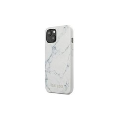 Чехол Guess для iPhone 13 Mini 5,4'' GUHCP13SPCUMAWH white hard case Marble цена и информация | Чехлы для телефонов | hansapost.ee