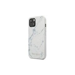 Guess case for iPhone 13 Pro Max 6,7'' GUHCP13XPCUMAWH white hard case Marble цена и информация | Чехлы для телефонов | hansapost.ee