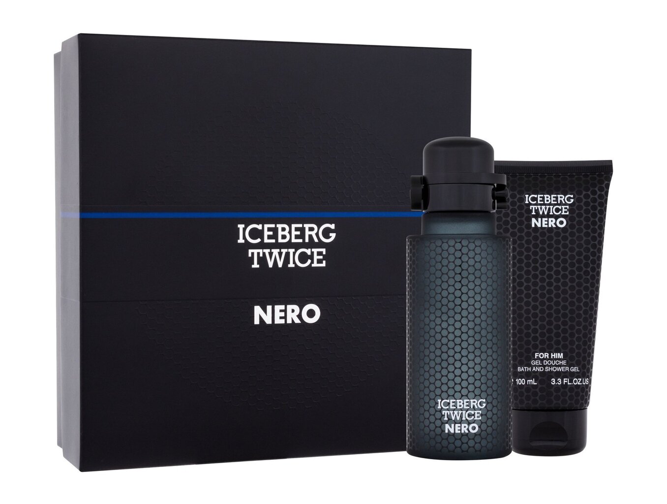Komplekt Iceberg Twice Nero: EDT meestele 125 ml + dušigeel 100 ml hind ja info | Parfüümid meestele | hansapost.ee