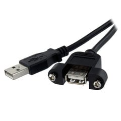 Micro USB Startech USBPNLAFAM3, 90 cm price and information | Wires and cables | hansapost.ee