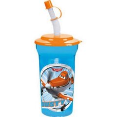 Disney kõrrega pudel lastele Lennukid 350 ml hind ja info | Joogipudelid | hansapost.ee