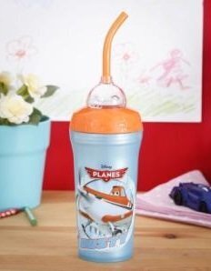 Joogipudel kõrrega Disney Planes 300 ml цена и информация | Joogipudelid | hansapost.ee