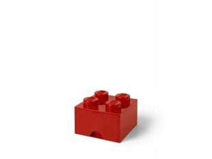 LEGO Hoiusahtel 4 punane hind ja info | Hoiukastid ja korvid | hansapost.ee