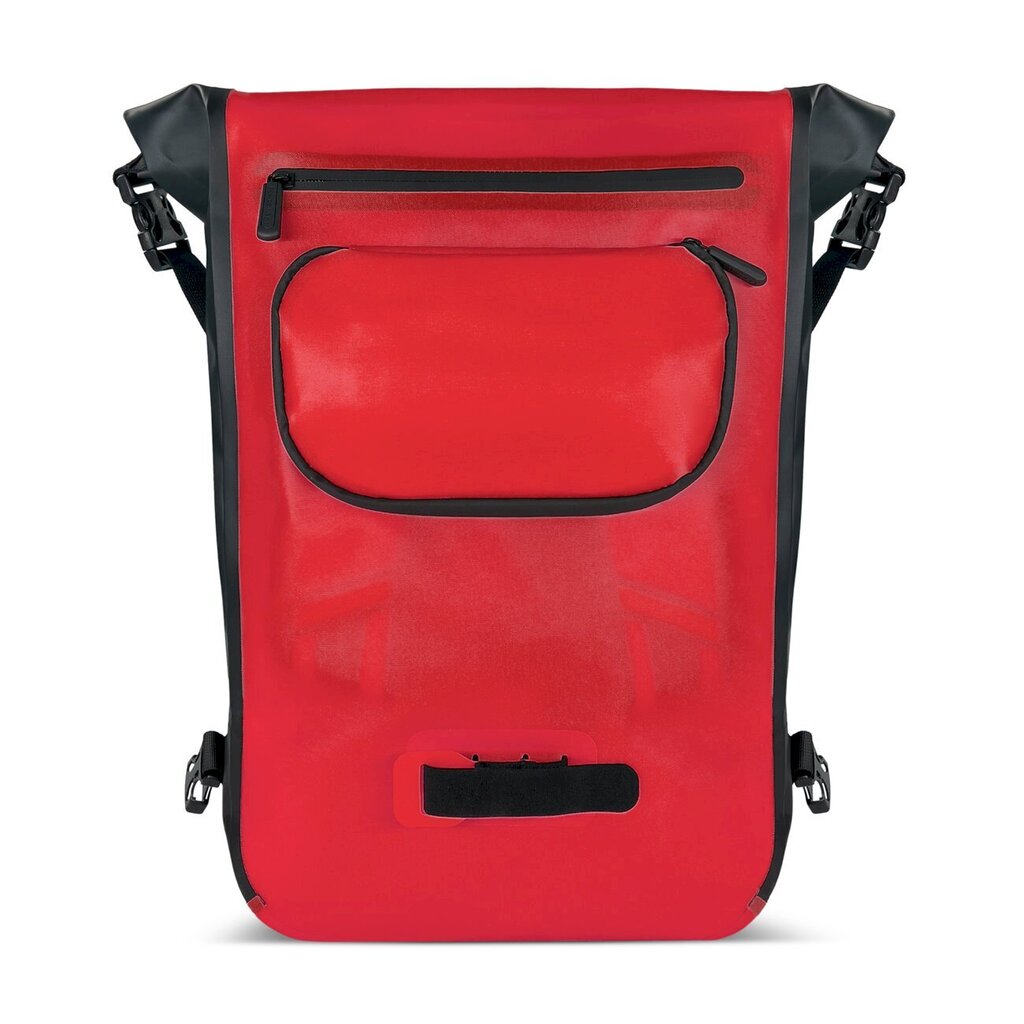 Wozinsky waterproof backpack bicycle bag 2in1 23l red (WBB31RE) hind ja info | Seljakotid jalgratturitele | hansapost.ee