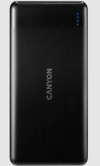 Akupank Canyon PB-107 10000mAh, 2xUSB, QuickCharge 3.0, must hind ja info | Akupangad | hansapost.ee