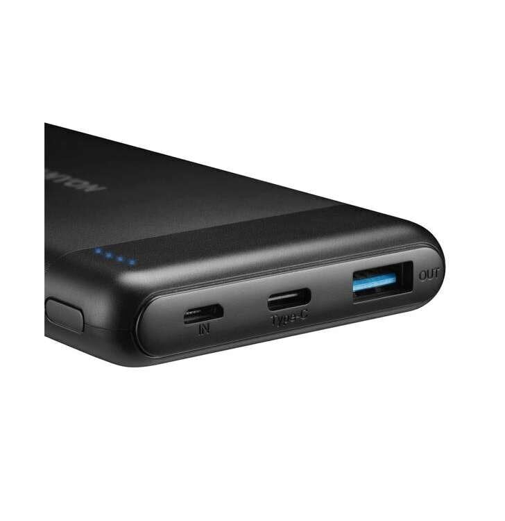 Akupank Canyon PB-107 10000mAh, 2xUSB, QuickCharge 3.0, must цена и информация | Akupangad | hansapost.ee