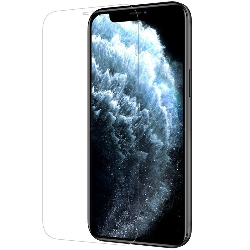 Kaitseklaas Nillkin Amazing H Tempered Glass Screen Protector 9H, sobib telefonile iPhone 12 Pro / iPhone 12 hind ja info | Ekraani kaitseklaasid ja kaitsekiled | hansapost.ee