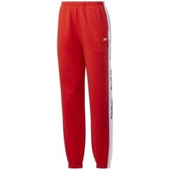 Спортивные штаны женские Reebok Te Linear Logo Fl PW FT0905, красные цена и информация | Спортивная одежда женская | hansapost.ee