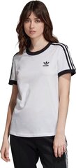 Футболка женская Adidas 3 Stripes Tee W ED7483, белый цена и информация | Женские футболки | hansapost.ee