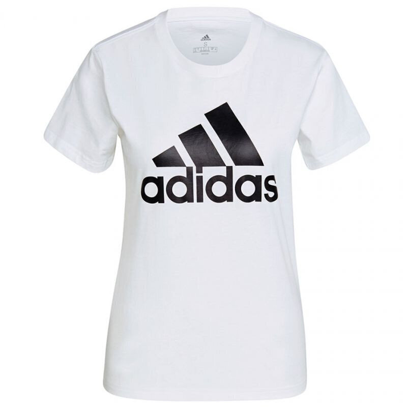 Naiste T-särk Adidas Essentials Regular W GL0649, valge цена и информация | T-särgid naistele | hansapost.ee