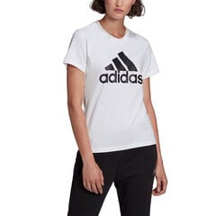 Naiste T-särk Adidas Essentials Regular W GL0649, valge hind ja info | T-särgid naistele | hansapost.ee