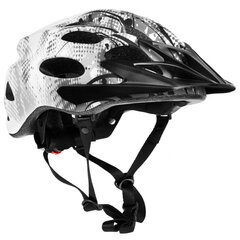 Шлем для велосипедиста Spokey Checkpoint Senior, серый/черный цена и информация | Шлемы | hansapost.ee