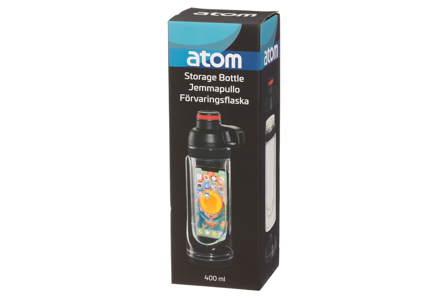Pudel Atom Hideaway, 400 ml hind ja info | Joogipudelid | hansapost.ee