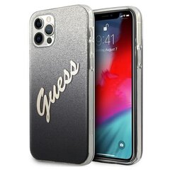 Чехол Guess для iPhone 12 Pro Max 6,7", черный цена и информация | Чехлы для телефонов | hansapost.ee