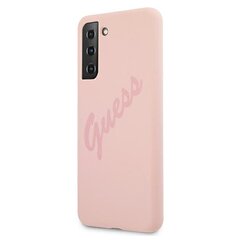 Ümbris Guess GUHCS21MLSVSPI telefonile S21+ G996, roosa цена и информация | Чехлы для телефонов | hansapost.ee