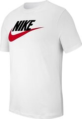 Nike мужская футболка Nsw Tee Icon Futura M AR5004100, белая цена и информация | Мужские футболки | hansapost.ee