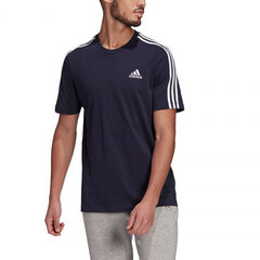 Мужская футболка Adidas Essentials M GL3734, синяя цена и информация | Мужские футболки | hansapost.ee
