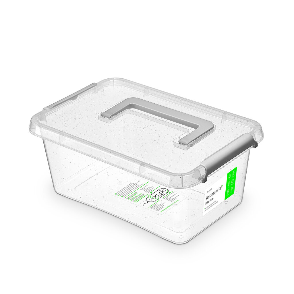 NanoBox toidusäilituskarp sangaga, 4,5 l hind ja info | Hoiukastid ja korvid | hansapost.ee