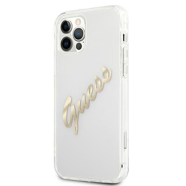 Telefoniümbris Guess GUHCP12LKTRSVGO iPhone 12 Pro Max 6.7'' цена и информация | Telefonide kaitsekaaned ja -ümbrised | hansapost.ee