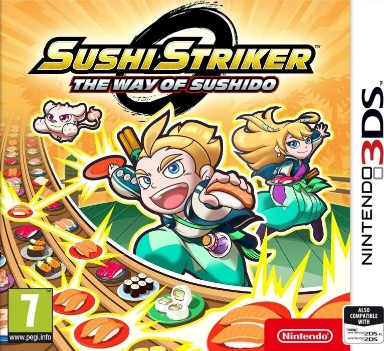 Nintendo 3DS mäng - Sushi Striker: The Way of Sushido hind ja info | Konsooli- ja arvutimängud | hansapost.ee