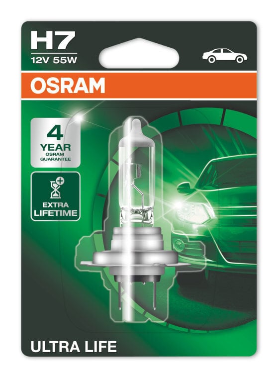 Autopirnid Osram Ultra Life H7, PX26D, 1 tk hind ja info | Autopirnid | hansapost.ee