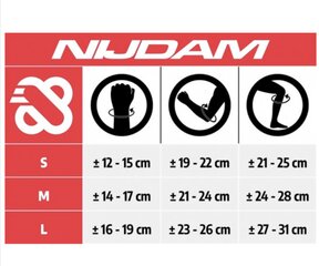 Laste kaitsmete komplekt Nijdam Neo Nero price and information | Rulluisukaitsmed | hansapost.ee