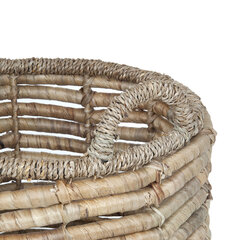 Плетеная корзина из водяного гиацинта, 44x45 см цена и информация | Корзины и ящики для хранения | hansapost.ee