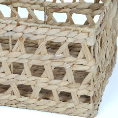 Плетеная коробка из водного гиацинта 35x29 см цена и информация | Корзины и ящики для хранения | hansapost.ee