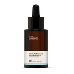 Niisutav seerum 28% Skin Generics Hüaluroonhape (30 ml) цена и информация | Сыворотки для лица, масла | hansapost.ee