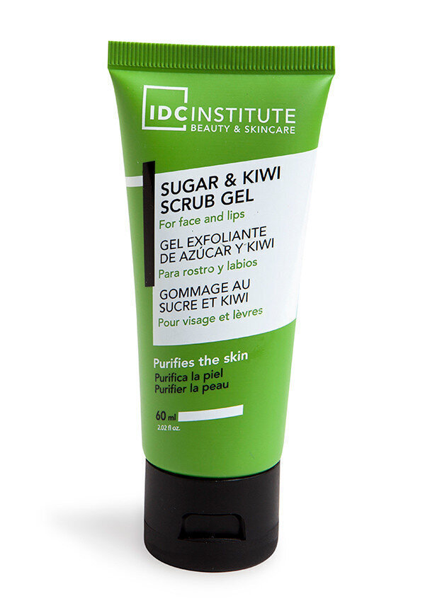Näokoorija IDC Institute Sugar and Kiwi 60 ml цена и информация | Näopuhastusvahendid | hansapost.ee