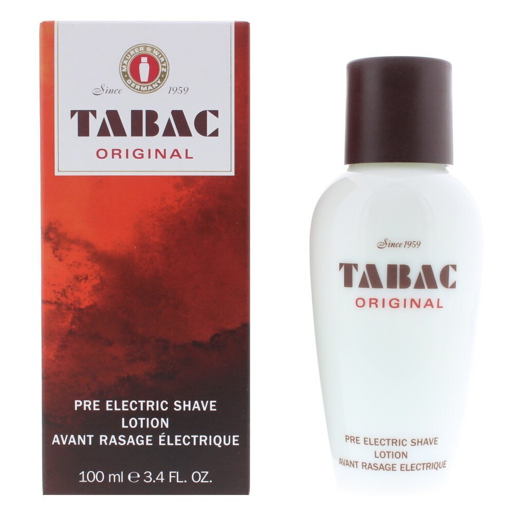 Raseerimiseelne kreem Tabac Original 100 ml hind ja info | Raseerimisvahendid | hansapost.ee