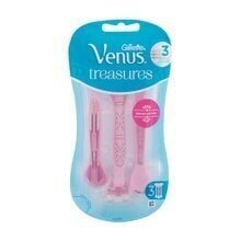 Одноразовые бритвы для женщин Gillette Venus Treasures Oange 3 шт. цена и информация | Средства для бритья | hansapost.ee