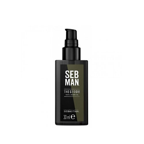 Juukse- ja habemeõli meestele Sebastian Professional SEB MAN The Groom Hair & Beard 30 ml цена и информация | Raseerimisvahendid | hansapost.ee