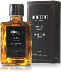Питательное масло для бороды Noberu No 105 Beard Oil Heavy Black Oak, 30 мл цена и информация | Средства для бритья и косметика | hansapost.ee