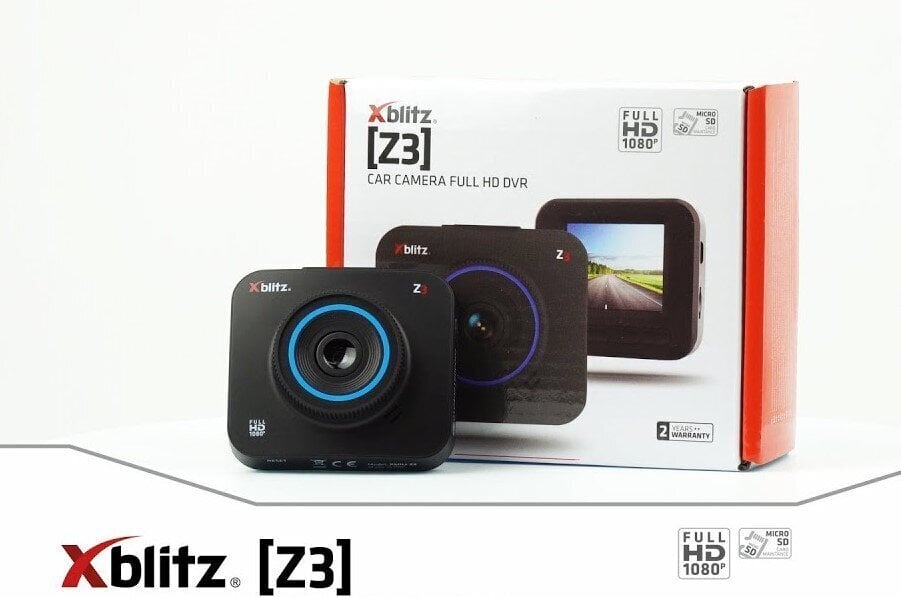 Xblitz Z3 Videoregistraator hind ja info | Pardakaamerad ja auto videokaamerad | hansapost.ee