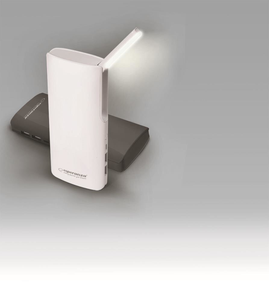 Kaasaskantav laadija 11000mAh, Led, must Esperanza hind ja info | Akupangad | hansapost.ee