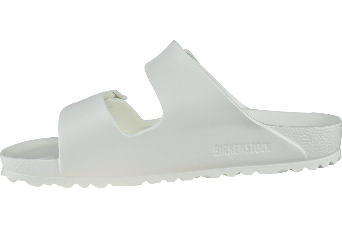 Naiste plätud Birkenstock Arizona W Eva 129443, valge цена и информация | Plätud ja sussid naistele | hansapost.ee