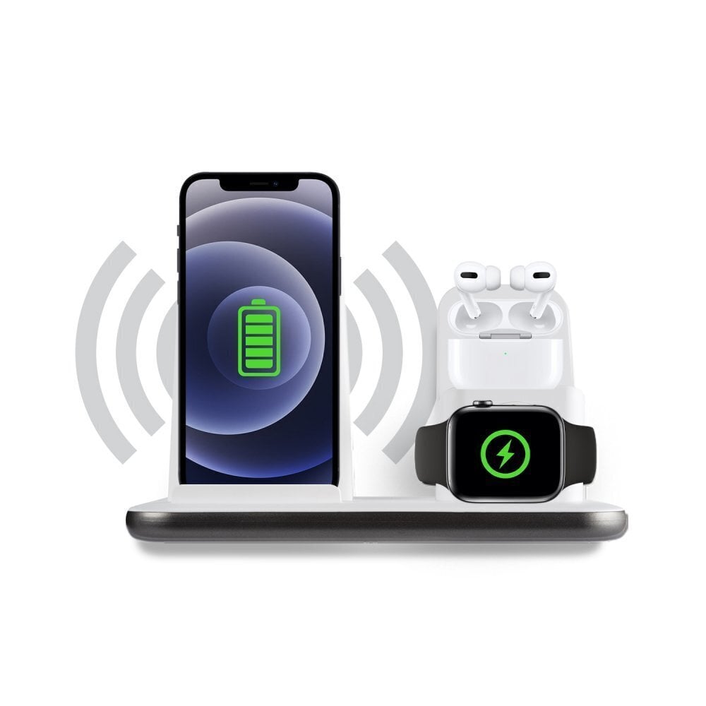 xtorm PS101 3-in-1 Wireless Charging Base for Apple цена и информация | Akupangad | hansapost.ee