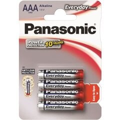 Panasonic Everyday Power patarei LR03EPS/4B hind ja info | Patareid | hansapost.ee