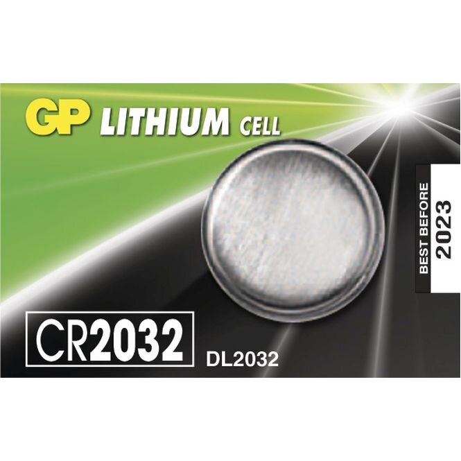 GP patarei CR2032 Liitium, 5 tk цена и информация | Patareid | hansapost.ee