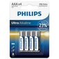 Patarei Philips LR03E4B/10, 4 tk hind ja info | Patareid | hansapost.ee