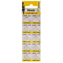 Vinnic AG8 /381/391/LR1120/ 1.5 V Щелочные батареи, 10 шт. цена и информация | Батарейки | hansapost.ee