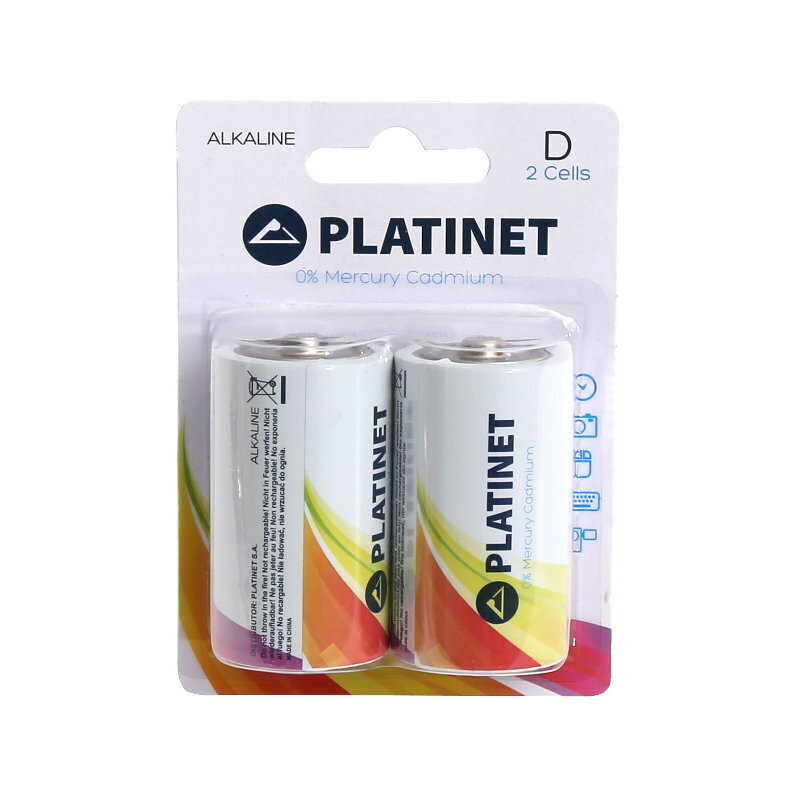 Patareid Platinet Alkaline Pro LR20, 2 tk цена и информация | Patareid | hansapost.ee