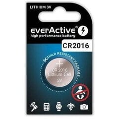 Patarei everActive CR20161BL, 1 tk цена и информация | Батарейки | hansapost.ee