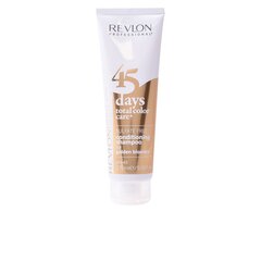 Revlon Professional šampoon ja palsam kuldsete toonide jaoks 45 päevaks täielikuks värvihoolduseks (šampoon ja palsam Golden Blondes) 275 ml цена и информация | Шампуни | hansapost.ee