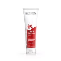 Шампунь и бальзам для красных волос 2in1 Revlon Revlonissimo 45 Days, 275 мл цена и информация | Шампуни | hansapost.ee