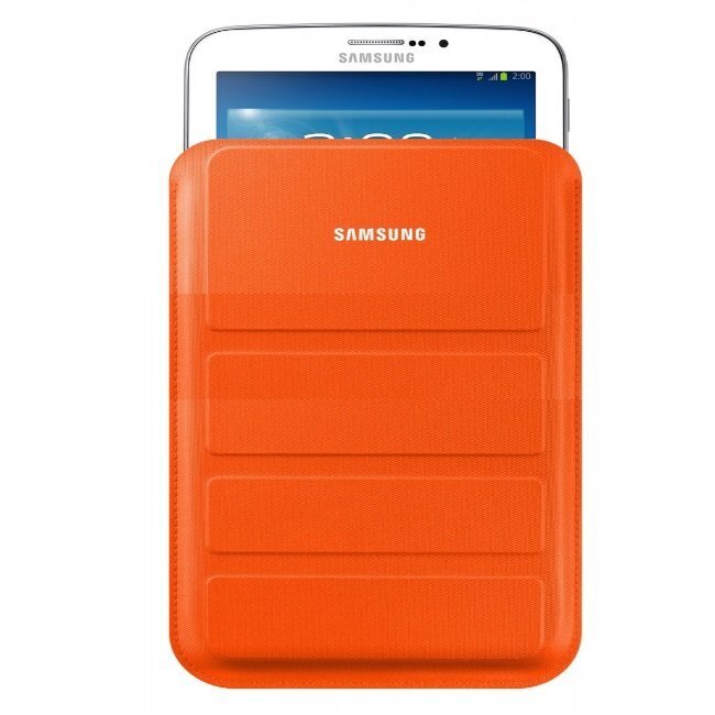 Samsung EF-ST210BOE Universal 7" Galaxy Tab Pouch Case with Stand Orange (EU Blister) цена и информация | Tahvelarvuti ümbrised ja kaaned | hansapost.ee